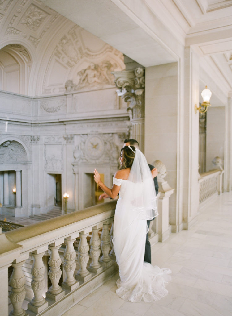 San Francisco city hall wedding photographer