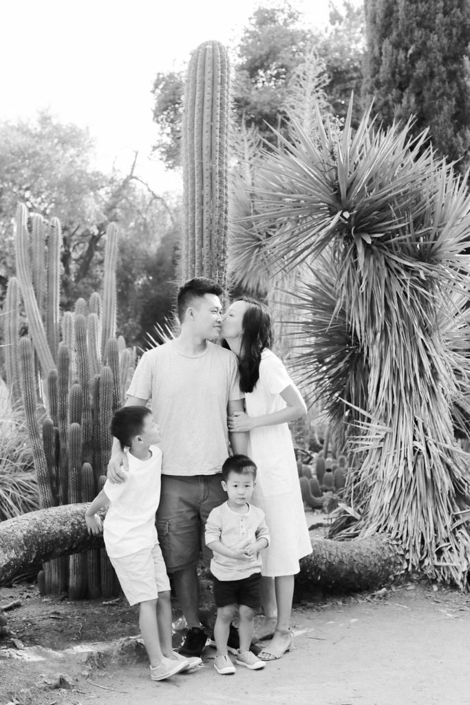Sunnyvale California family portrait arizona garden 