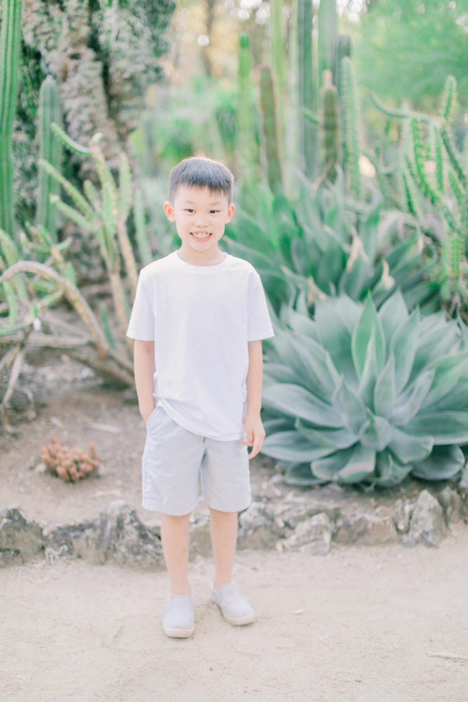Sunnyvale California family portrait arizona garden kid